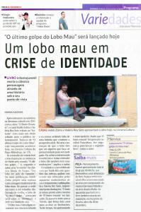 Matéria de Marina Suasunna na Folhe de Pernambuco